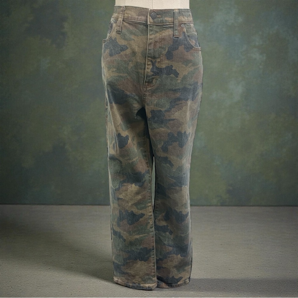 Madewell Camouflage Patterned Pants - image 1